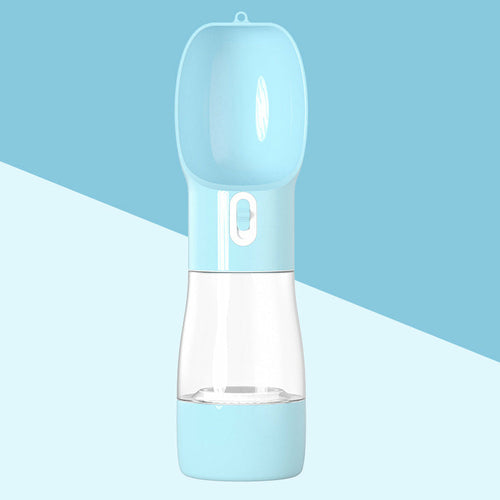 Botella Portátil Pawly 2en1 — Agua y Comida para Perros y Gatos