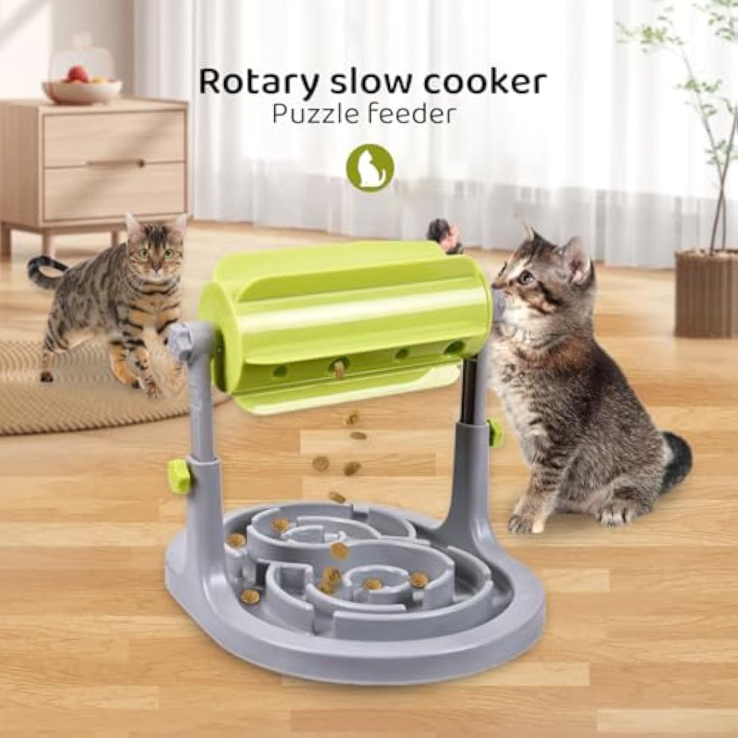 Comedero Puzzle Lento para Perros y Gatos – Pawly