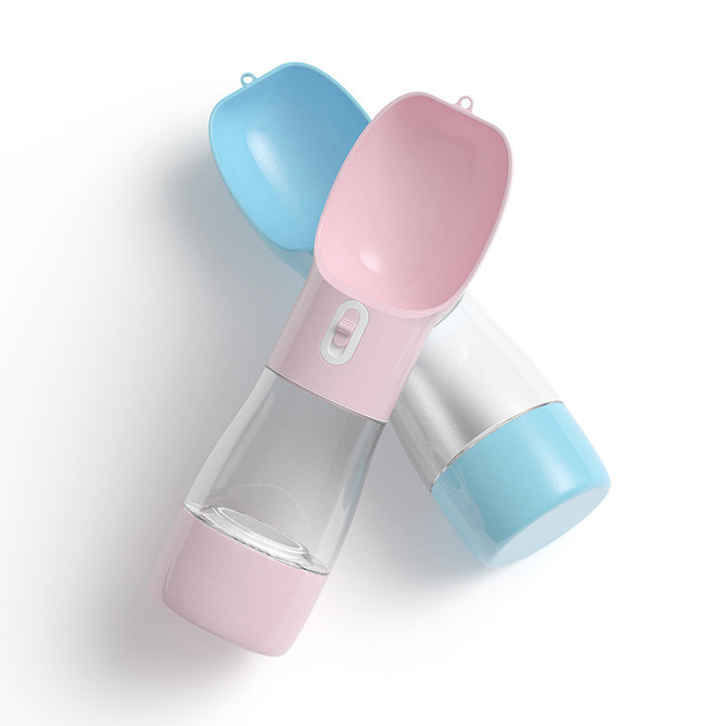 Botella Portátil Pawly 2en1 — Agua y Comida para Perros y Gatos
